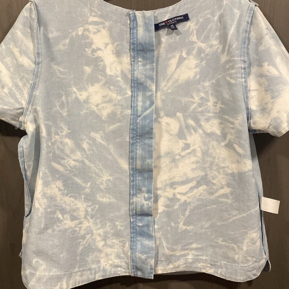 One Clothing Denim Tie Dye Shirt - Picture 5 of 9